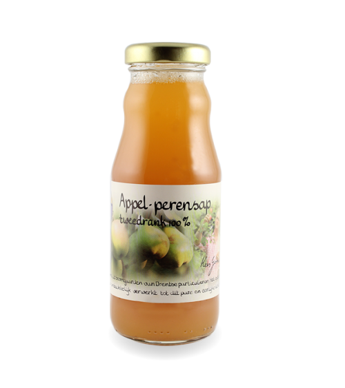 Appel-perensap tweedrank 100% (200 ml.)
